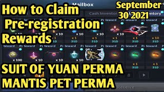 Preregistration Rewards Cabal Mobile Ph PAYPARK suit of yuan Mantis pet 🇵🇭 [upl. by Bezanson882]