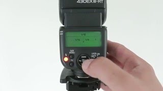 Canon Speedlite 430EX III RT intro [upl. by Ateiluj]