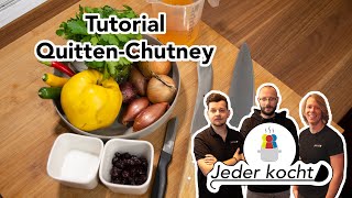 Jeder kocht  Tutorial Quitten  Chutney [upl. by Shapiro]