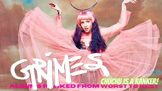 Grimes albums ranked from worst to best  Chuchu is a Ranker [upl. by Aisyle]