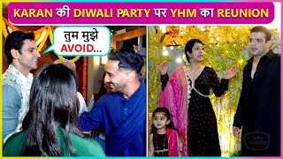 Karan Patel Diwali Party Yeh Hai Mohabbatein REUNION Anita Divyanka Vivek Shalin  Full Video [upl. by Idona]