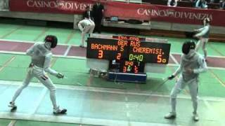 5032011 mf GP Individual Venise 4 green BACHMANN Sebastian GER 5 vs CHEREMISINOV Alexey RUS 11 sd No [upl. by Thorpe756]