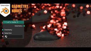 RaOne Cube Effect Complete Tutorial Using Geometry Nodes HINDI [upl. by Camala]