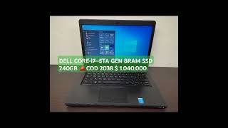 DELL CORE i7 5TA GEN 8RAM SSD 240GB 🔺COD 2038  1040000 [upl. by Abe686]