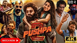 Pushpa 2 New South Movie Hindi Dubbed 2024  New South Indian Movies Hindi Dubbed  Facts amp Review [upl. by Ecinnahs468]