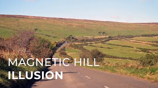 Magnetic Hill Optical Illusion on the Isle of Man [upl. by Ardekan360]