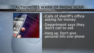 Crittenden County officials warn of phone scam [upl. by Anitra]