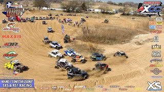 AXCC SXS amp RS1 Racing  Round 1 Texas LONESTAR LEGEND 2019 [upl. by Gibby]