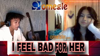 singing to strangers on omegle  No happy ending 💔 i did that for good [upl. by Wall]