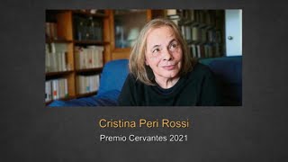 Cristina Peri Rossi  Premio Cervantes 2021  Esperanto [upl. by Noiek]