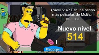 Los Simpson Springfield subida al Nivel 514 con McBain [upl. by Sobel]