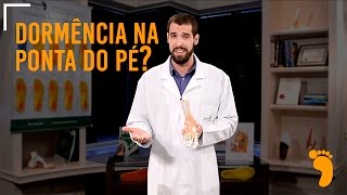 DORMÊNCIA NOS DEDOS DO PÉ o que fazer  Pés Sem Dor 👣 [upl. by Wojak]