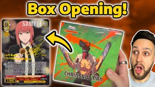 Chainsaw Man Booster Box Opening Weiss Schwarz ENGLISH SET [upl. by Rieger57]