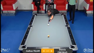 Pinaka mahirap na Tira ni Dennis Orcollo  Hill hill match vs Joshua Filler [upl. by Liemaj]