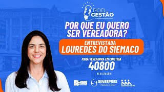 Ep12  PodGestão “A Terceirização em Foco  Eleições 2024” entrevista Louredes do Siemaco [upl. by Dyoll]