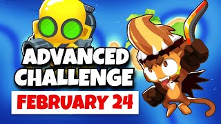 BTD6 Advanced Challenge  NinjaTower5282s Challenge  February 24 2024 [upl. by Duthie]