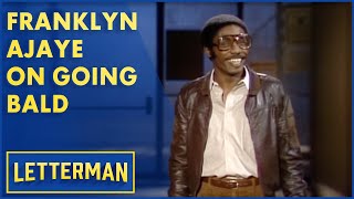 Comedian Franklyn Ajaye Talks About Going Bald  Letterman [upl. by Adena]