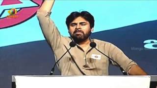 Pawan Kalyan Singing Telangana Gaddar Songs  PSPK Powerful Speech  Jana Sena Party Launch [upl. by Ecadnac]