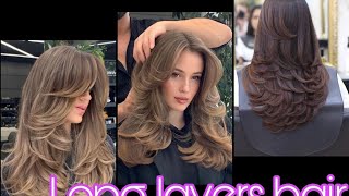 Long layers hair cutJames CharlesJeffree stareasytop [upl. by Ahsimal]