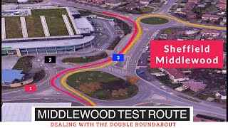 MIDDLEWOOD TEST ROUTE ROUNDABOUT AT ASDA WORDSWORTH AVENUE  SOUTHEY GREEN [upl. by Enigroeg]