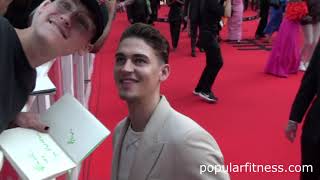 Hero Fiennes Tiffin at TIFF  The Woman King [upl. by Troc]