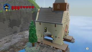 Castle Boathouse  Harry Potter  Lego Worlds [upl. by Floridia]