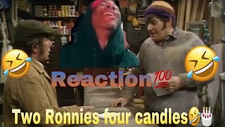 Canadian Reacts to The Two Ronnies  Four Candles  Itselitetesean tworonnies reaction sketch [upl. by Stila]