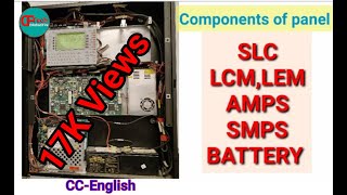 Fire Alarm Panel Components installationNotifier Fire Alarm Panel [upl. by Akiwak]