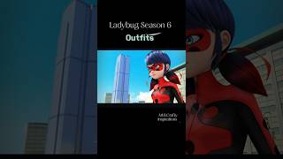 quotNEW MIRACULOUS SEASON 6quot LADYBUG OUTFITS🐞miraculous ladybug outfit viralshorts [upl. by Einnad]