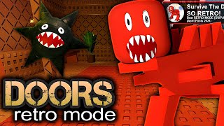 DOORS RETRO MODE  Full Walkthrough  ROBLOX [upl. by Anniahs13]