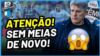 🔵⚫️⚪️ RENATO APRONTA OUTRA VEZ VEJA A ESCALAÇÃO DO GRÊMIO CONTRA O FLUMINENSE [upl. by Turrell763]