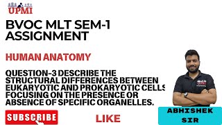 BVOC SEM1 HUMAN ANATOMY AND PHYSIOLOGY SOLVED ASSIGNMENT QUESTION3 BY DR ABHISHEK KUMAR JAMIAN [upl. by Retsel]