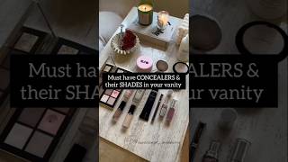 TOP CONCEALERS RECOMMENDATIONS amp Concealers shades makeup productrecommendations concealer [upl. by Inalej]