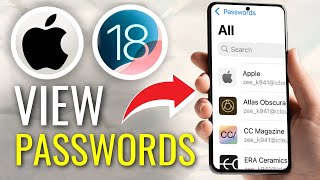 How to View Saved Passwords on iOS 18  Full Guide [upl. by Asined]