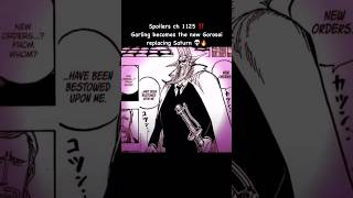 One Piece Chapter 1125 Spoiler 🚨 Garling becomes the new Gorosei replacing Saturn 💀🔥onepiece [upl. by Ariik]