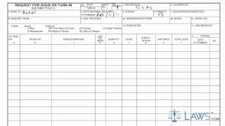 Learn How to Fill the DA form 3161 Request for Issue or Turnin [upl. by Taber]