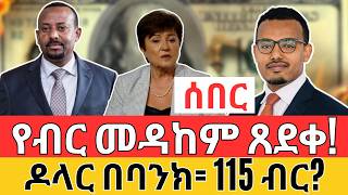 ዶላር በጥቁር ገበያ ይመነዘራል የብር መዳከም ፀደቀ  ከባለሱቅ ወደ ልመና  LOAN LLC and Money Making Business Investment [upl. by Reppart423]