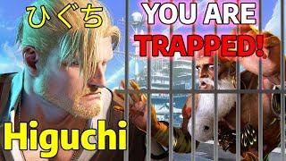 👑 STREET FIGHTER 6 ➥ Higuchi ひぐち GUILE ガイル DHALSIM GETS TRAPPED 👑 [upl. by Ttezil]