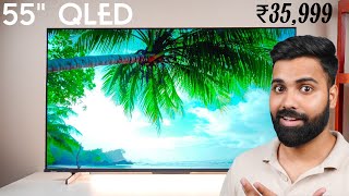 I Got 55 inch 4K QLED TV  Hisense E68N Review After 30 Days 🔥 [upl. by Enwahs]