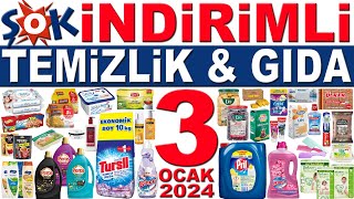 ŞOK İNDİRİMLERİ BU HAFTA  TEMİZLİK VE GIDA KAMPANYALI ÜRÜNLER ŞOK 3 OCAK 2024  ŞOK MARKET İNDİRİMİ [upl. by Sible369]