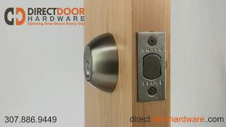 Emtek Single Cylinder Regular Deadbolt in Satin Nickel [upl. by Rains]