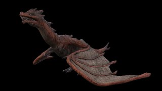 The Wyvern  2 Legs 2 Wings Dragon  NgchipvShortVer [upl. by Ellak599]