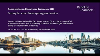 Restructuring and Insolvency Conference 2020 Futuregazing panel session [upl. by Blount]