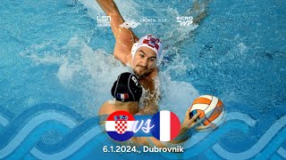 EWPC Croatia 2024 Hrvatska  Francuska isječci s utakmice [upl. by Gati]