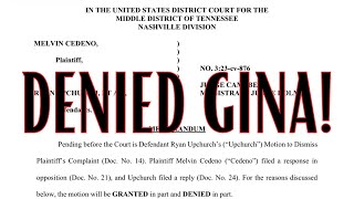 Ickedmel v Ryan Upchurch LAWSUIT JUDGE denied Ryan Upchurch motion FLORIDA LAW APPLIES [upl. by Yung842]