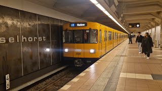 UBahn Berlin  Fake Fahrerstandsmitfahrt auf der U6 von Leopoldplatz bis Rehberge im F92 2918 [upl. by Yeliw]