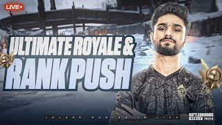 ULTIMATE ROYALE amp CLASSIC RANK PUSH  CONQUEROR OR WHAT  BGMI LIVE [upl. by Rochelle]