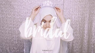 Wedding Hijab Tutorial Side Sweep with Tiara [upl. by Marylynne]