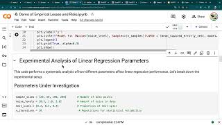 CS316 Practical Session on Predictive Modeling Concepts and Risk Minimization [upl. by Valdes]