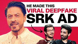 The Founder of Adobe’s First India Acquisition  Man Behind Viral SRK Deepfake AI [upl. by Yesnikcm]